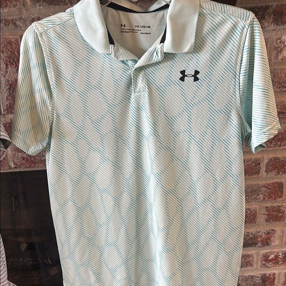 Under Armour Blue Performance Polo Shirt